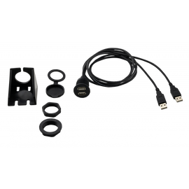PAC Audio SSUSB2 Dual Male to Female USB Extension Cable for ELEV8 (UN1880) & HEIGH10 (UN1810) Infotainment Systems