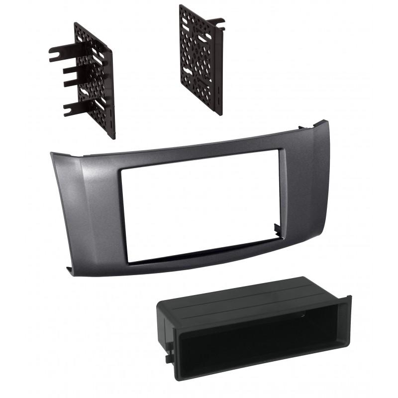 Best Kits BKNDK748G Double Din Dash Kit for 2013 Nissan Sentra - Gray