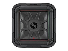 Kicker L7T12 High-Performance 12-inch Shallow Mount Square Subwoofer - Dual 2 Ohm
