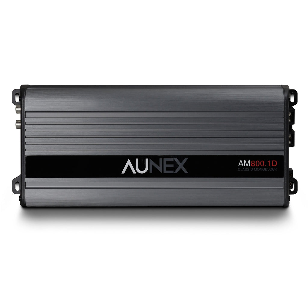 Aunex AM 800.1D AM Series Compact 800wrms 1-Channel Mono-Block Mini Amplifier