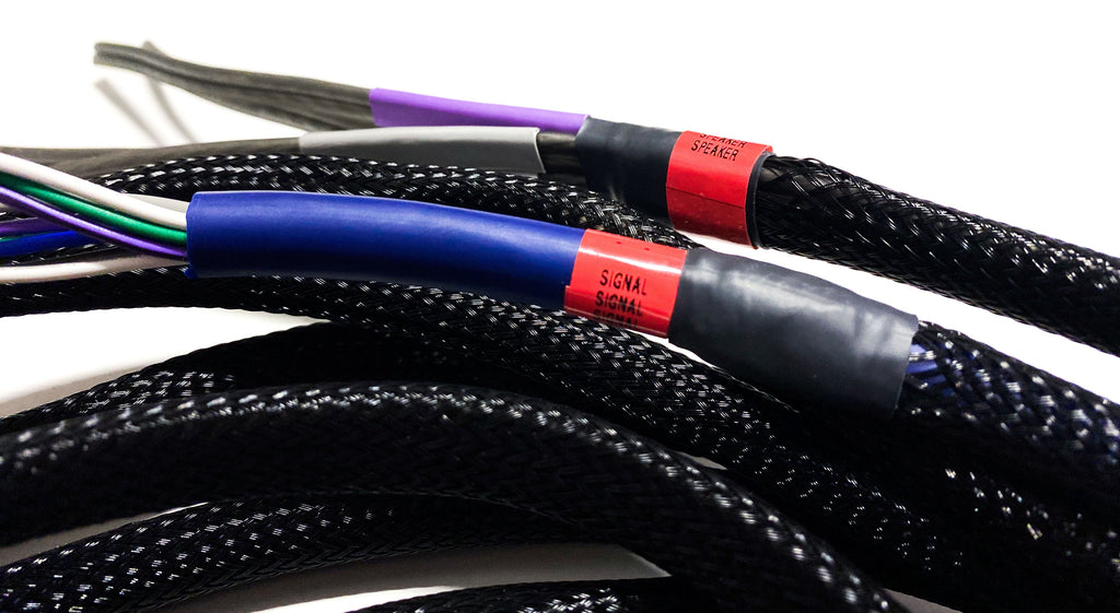 Custom Radio Integration T-Harness for Base Model Vehicles - RCA Tips - Compatible with 2021+ Ford Vehicles - Speaker Wire