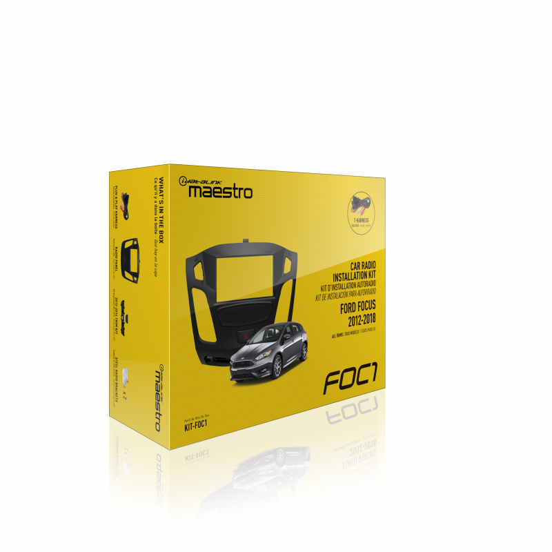 iDatalink Maestro KIT-FOC1 2012-2018 Ford Focus Radio Replacement Dash Kit