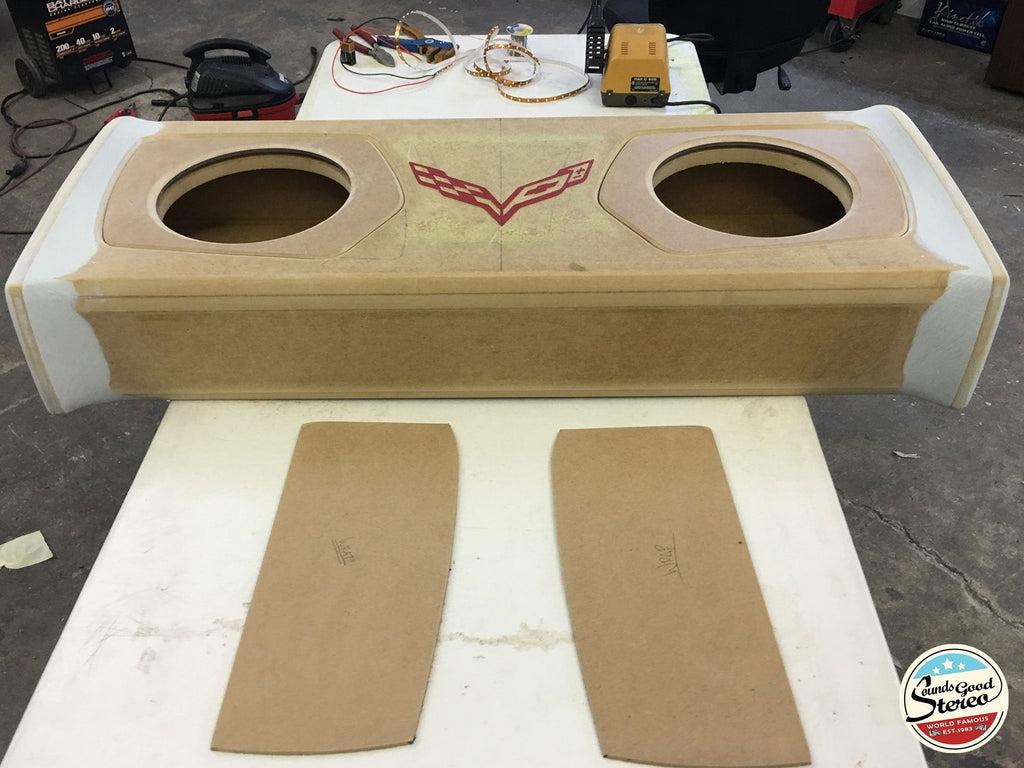 Custom Subwoofer Enclosure - Arc Audio A-Series Package - Compatible with 2014-2019 Chevrolet Corvette (C7) - Arc Audio A-Series,1-ohm