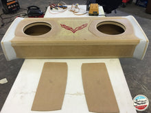 Load image into Gallery viewer, 2014-2019 Chevrolet Corvette (C7) Custom Subwoofer Enclosure - Unloaded