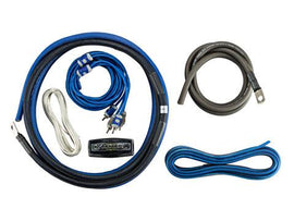 Kicker CK4 Premium 4AWG OFC Amplifier Wiring Kit - RCAs & Speaker Wire Included