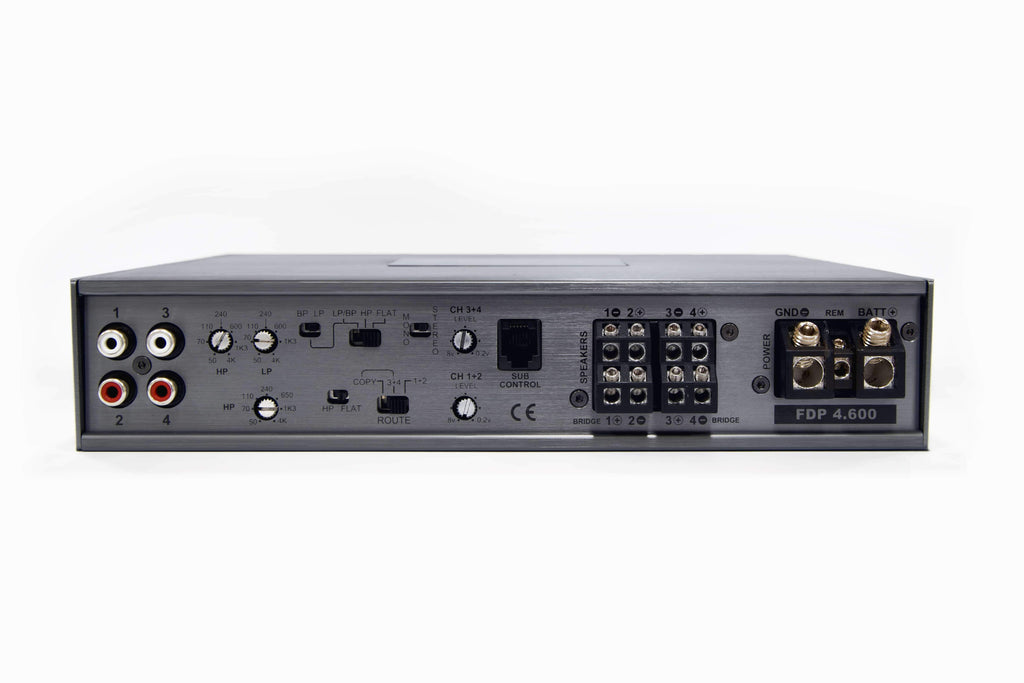 Focal FDP 4.600 High-Performance 4x150wrms Class-D 4-ch Amplifier