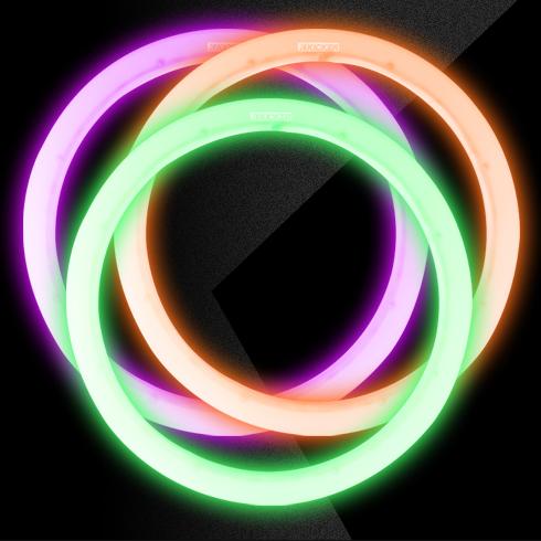 Kicker KLSR LED Marine Speaker Rings - 6.5-inch (Pair)