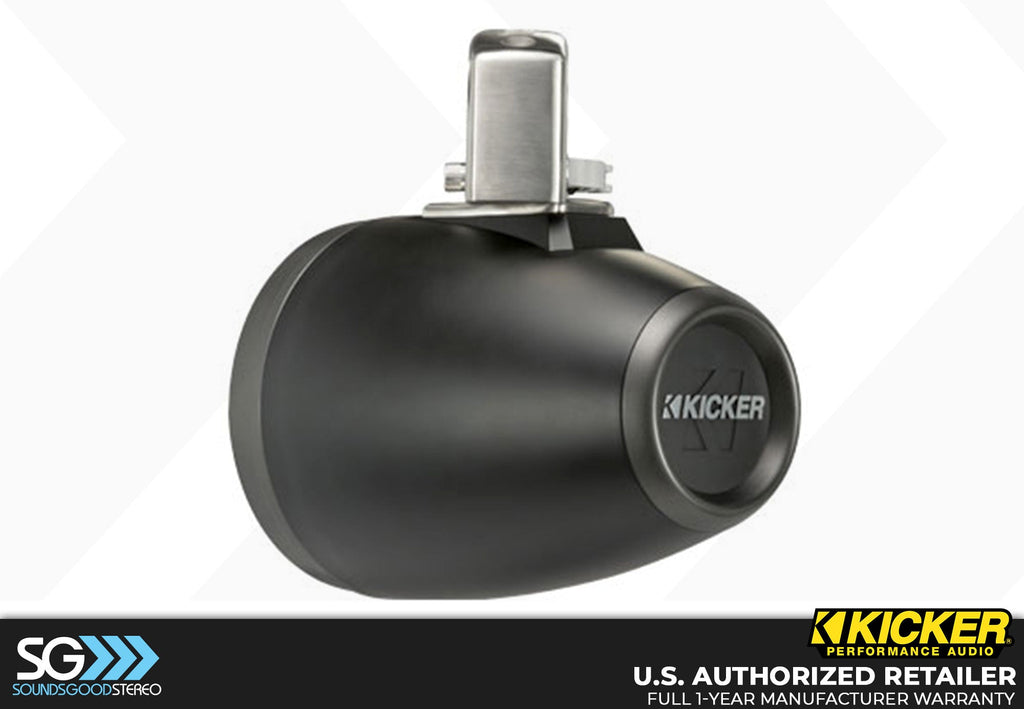 Kicker 45KMTC65/45KMTC65W Marine Coaxial Tower System - Black