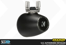 Load image into Gallery viewer, Kicker 44KMTC94/44KMTC94W HLCD Marine 9-inch Tower Horn Loaded Speaker System - CHARCOAL
