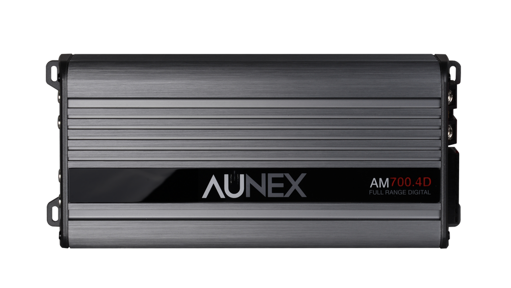 Aunex AM 700.4D AM Series Compact 700wrms 2-Channel Mini Amplifier