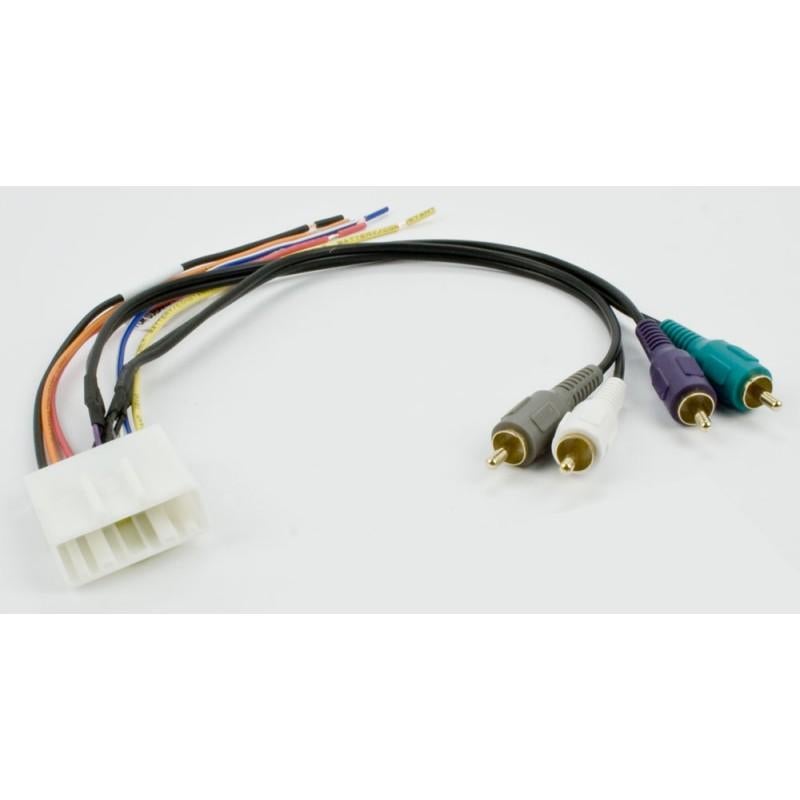 Best Kits BHA7553 1995-2010 Nissan/Infiniti OEM Amplifier Integration Harness