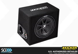 Kicker 43VC124 Comp Series 12-inch Loaded Subwoofer Enclosure - 4 Ohm Final