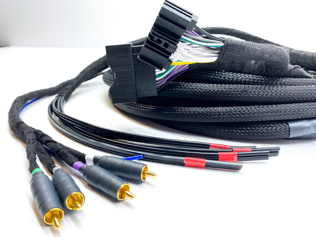 Custom Radio Integration T-Harness for Base Non-Amplified Model Vehicles - Speaker Wire - Compatible with 2015+ Ford Vehicles - Speaker Wire