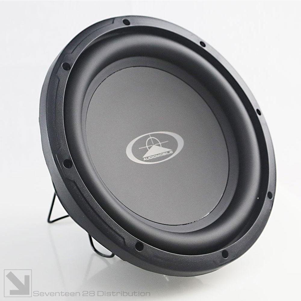 Audiomobile GTS 2110 "21" Series Low-Profile 10" Single Voice Coil Subwoofer - Single 4 Ohm