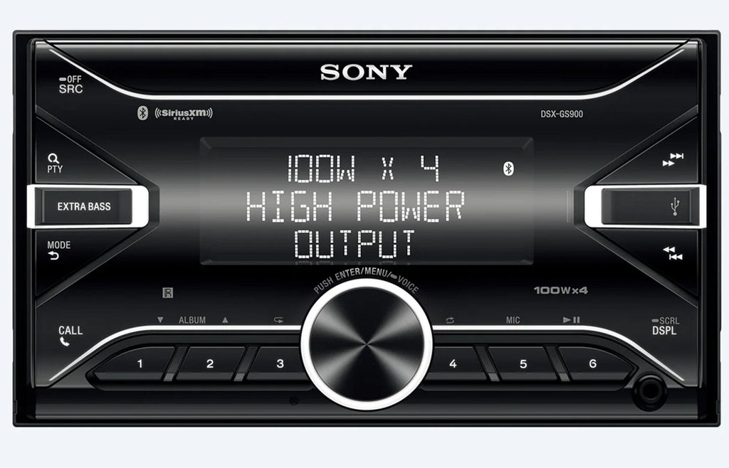 Sony DSX-GS900 High-Power Bluetooth® Media Receiver