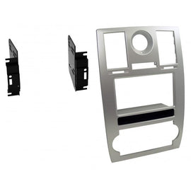 Best Kits BKCDK637 2005-2007 Chrysler 300 Dash Panel Double Din - Satin Black