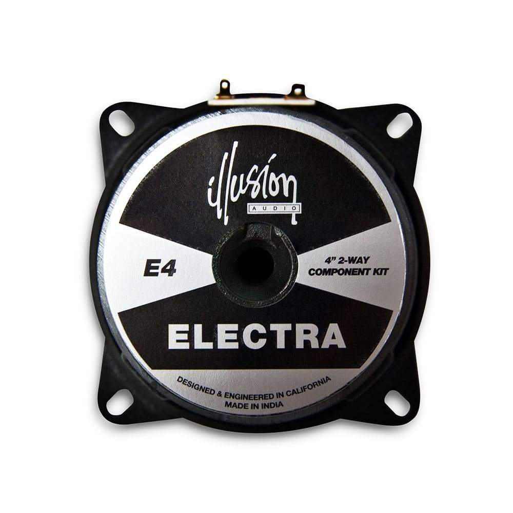 Illusion Audio Electra E4 4" High Performance Component Speaker Kit