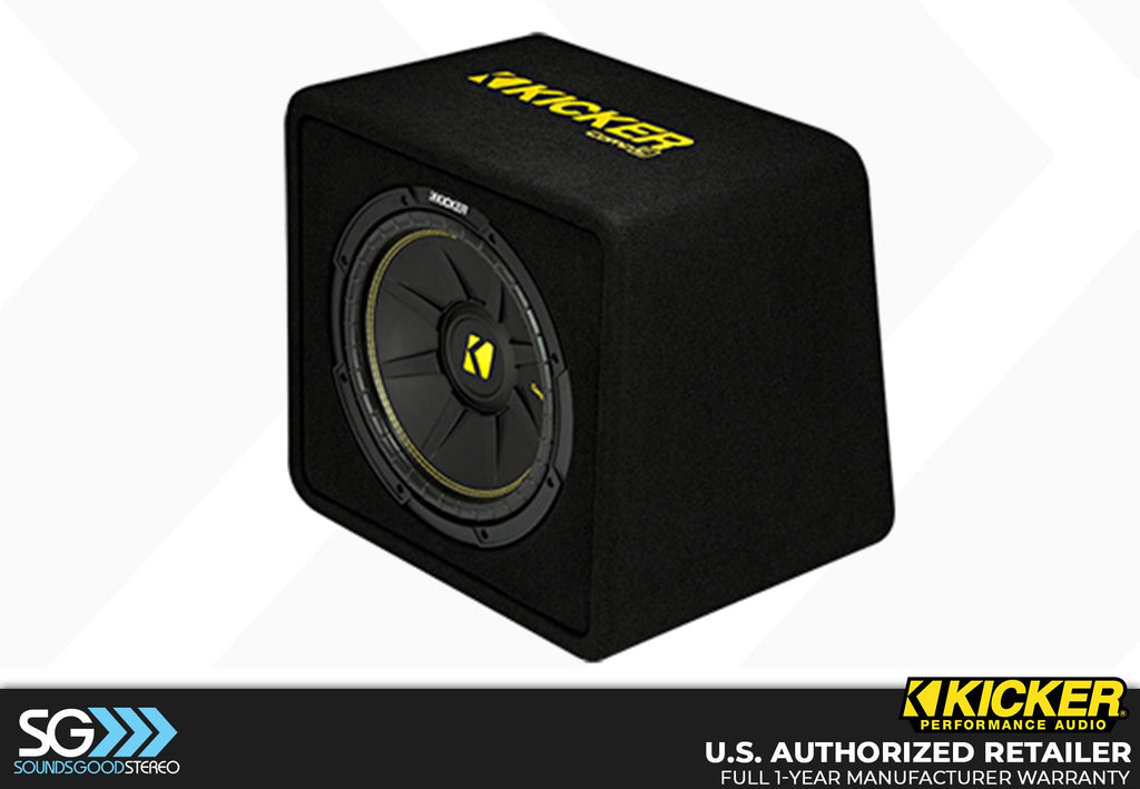 Kicker 44VCWC12 CompC Series 12-inch Ported Loaded Enclosure - 2 Ohm Final