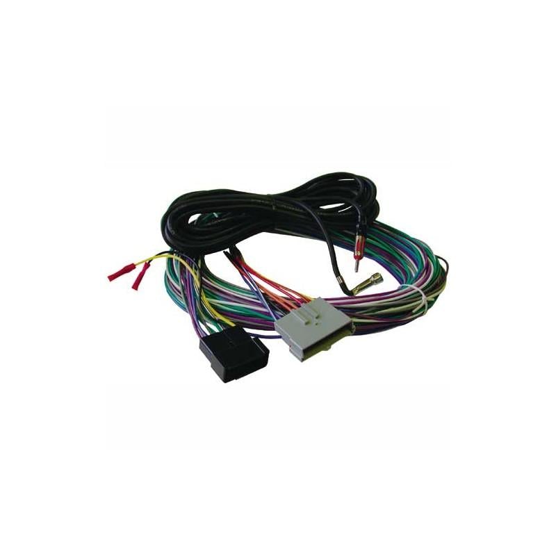 Best Kits BHA5515 Ford/Lincoln/Mercury OEM Amplifier Bypass Harness, Antenna Adapter/Extension