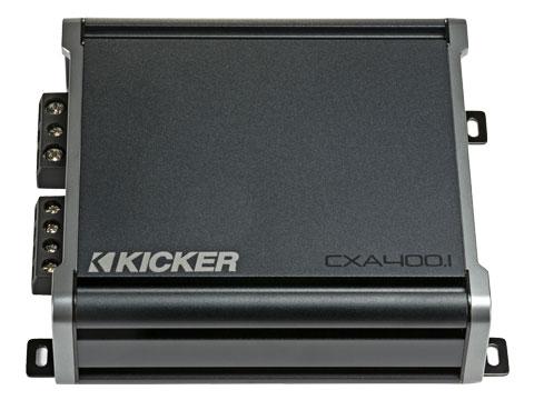 Kicker CXA4001t CX Series High-Power 400W 1-channel Mono-Block Subwoofer Amplifier
