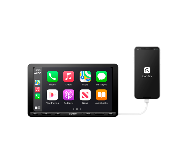 Sony XAVAX8100 9" Apple CarPlay / Android Auto Media Receiver w / HDMI