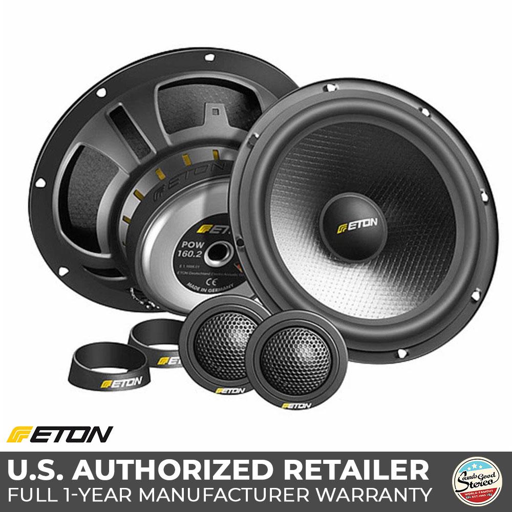 ETON POW Series 160.2 Compression 6.5-inch Component Speaker Kit