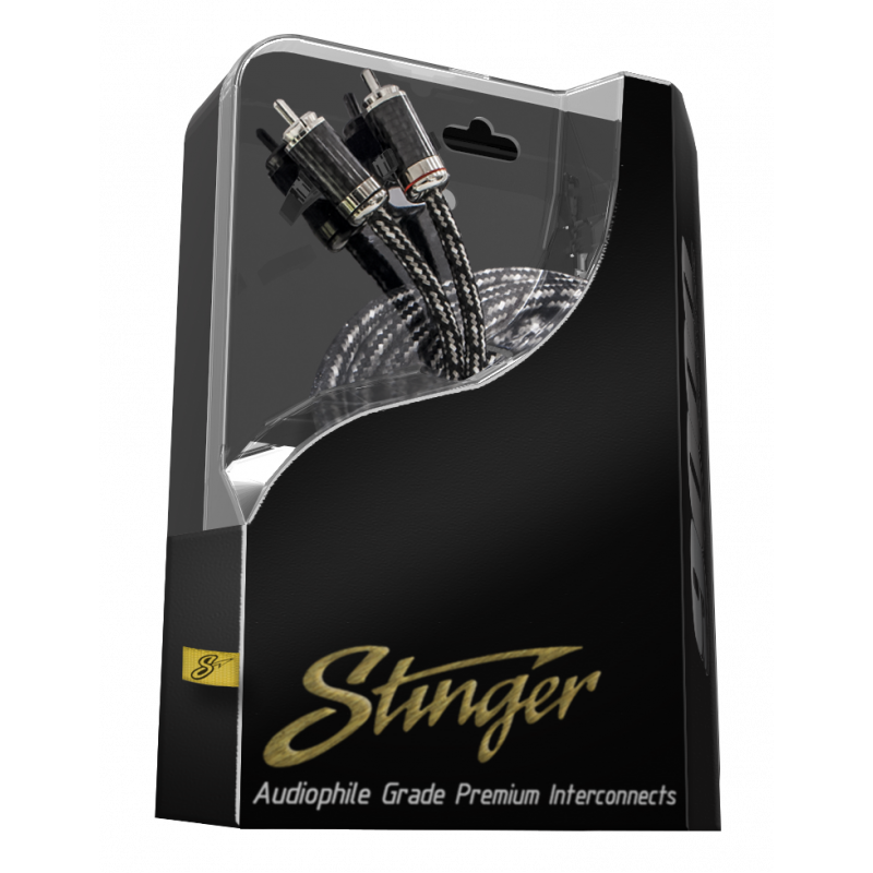Stinger SI923 9000 Series 3ft/1m 2-channel Audiophile Grade Directional Balanced Twisted Pair Interconnects