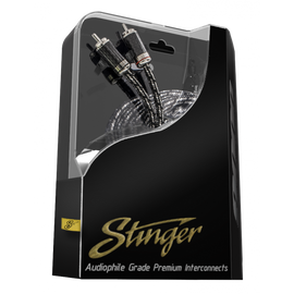 Stinger SI923 9000 Series 3ft/1m 2-channel Audiophile Grade Directional Balanced Twisted Pair Interconnects