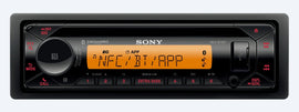 Sony Marine MEX-M72BT CD Receiver with Bluetooth, NFC, Dual USB, Pandora, SXM Ready