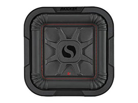 Kicker L7T8 High-Performance 8-inch Shallow Mount Square Subwoofer - Dual 4 Ohm