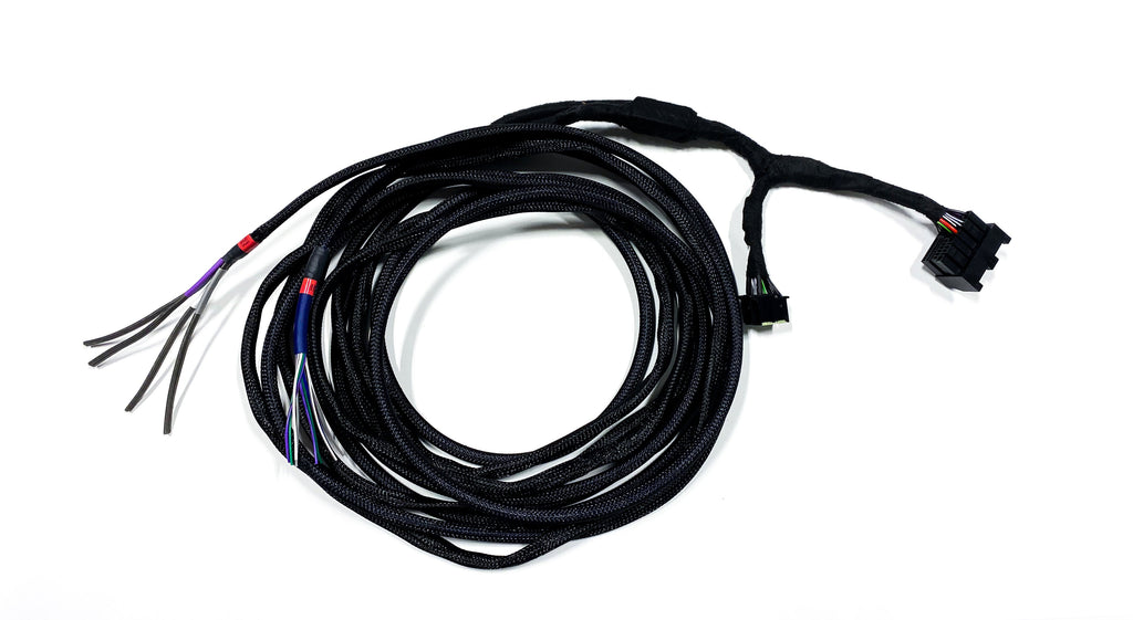 Custom Radio Integration T-Harness for Base Model Vehicles - RCA Tips - Compatible with 2021+ Ford Vehicles - Speaker Wire