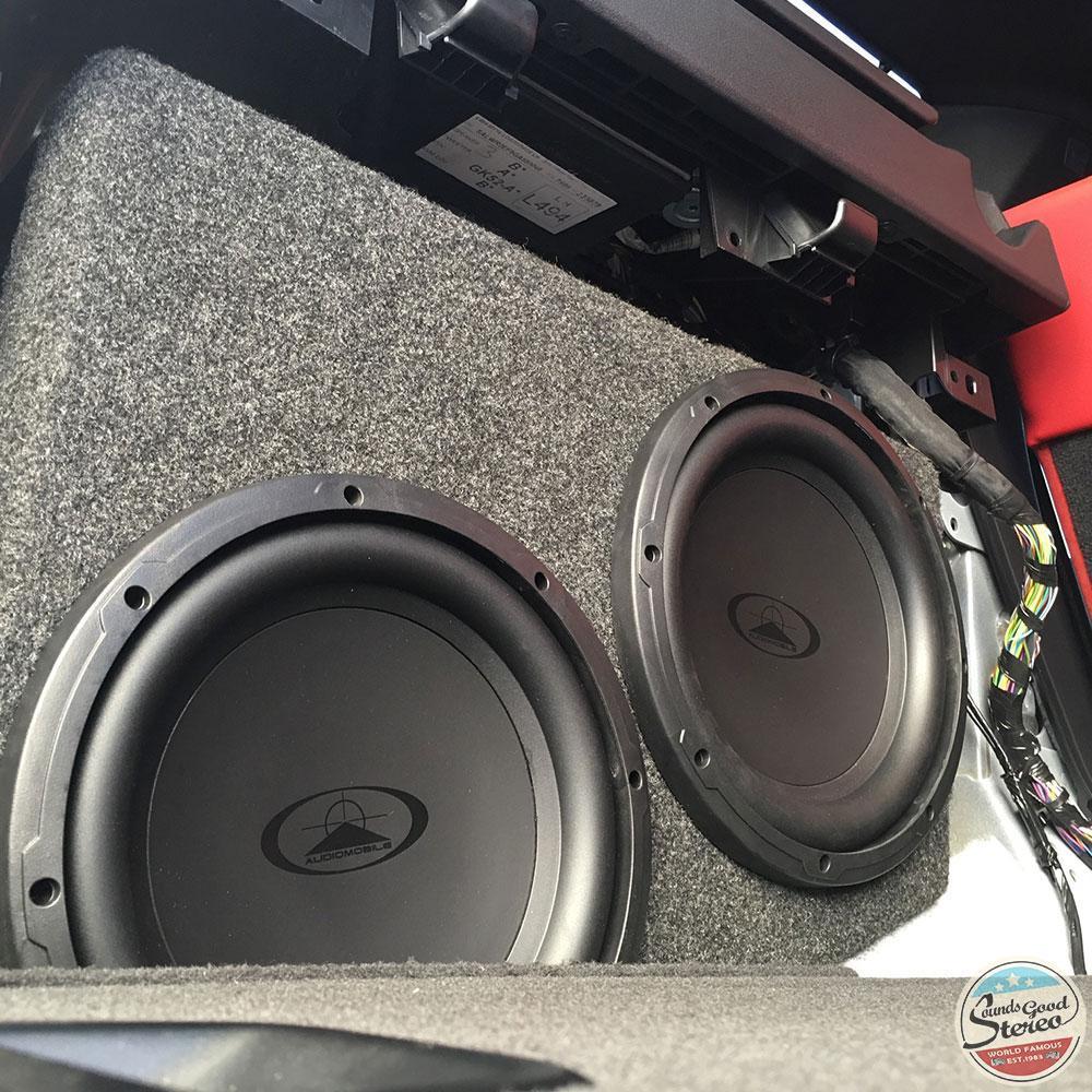 2014-2020 Range Rover Sport Custom Stealth Subwoofer Enclosure - Unloaded Enclosure for a single 10" Subwoofer