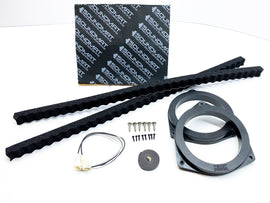 2014+ Toyota Tundra Custom Speaker Adapters - Complete Kit,Rear 6.5-inch