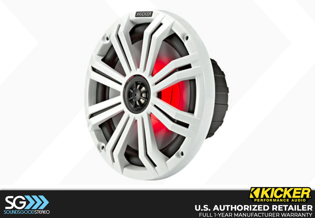 Kicker 45KM84L KM 8" 4Ω LED Coaxial