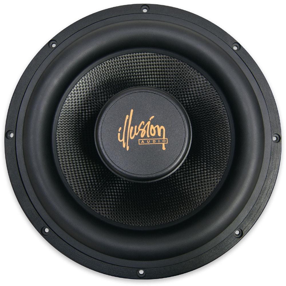 Illusion Audio Carbon C10 10" Shallow Mount Audiophile Sound Quality Subwoofer