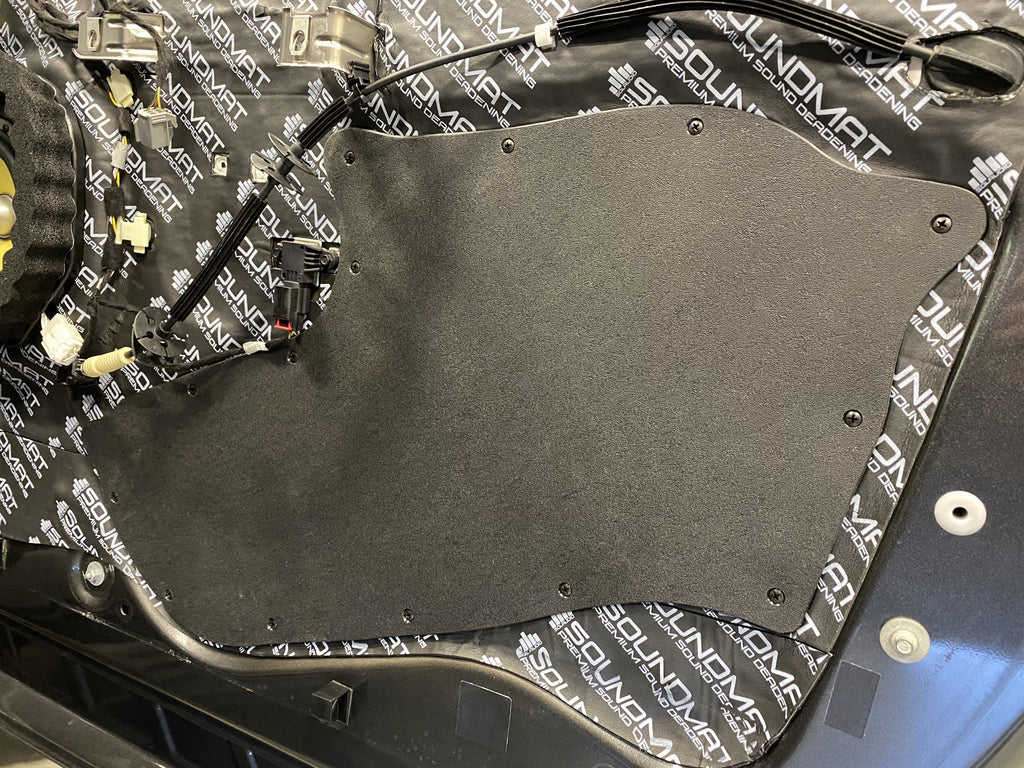2015-2020 Ford F-Series Custom Made Door Access Block Off Plates (Sold as a set) - Sounds Good Stereo Online