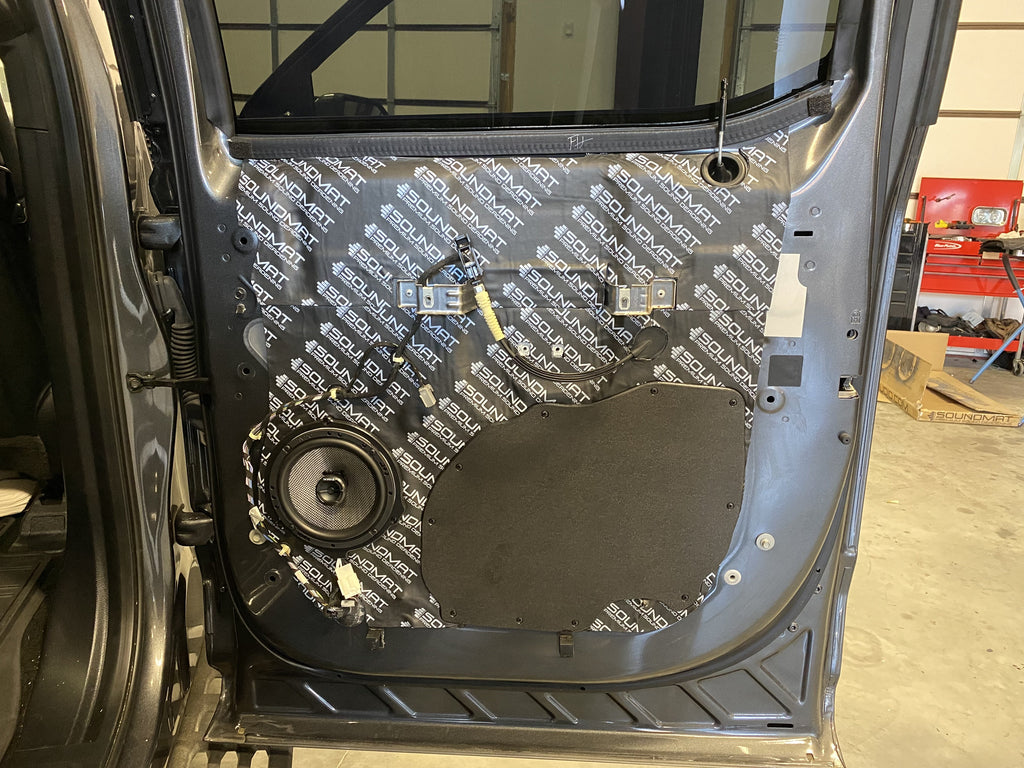 2015-2020 Ford F-Series Custom Made Door Access Block Off Plates (Sold as a set) - Sounds Good Stereo Online